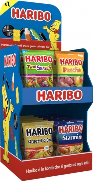 HARIBO EXPO BUSTE GR.80 PZ.40 MIX